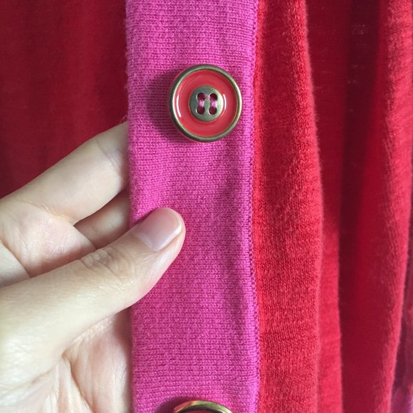 Style&co. Red/pink Cardigan - Picture 2 of 3